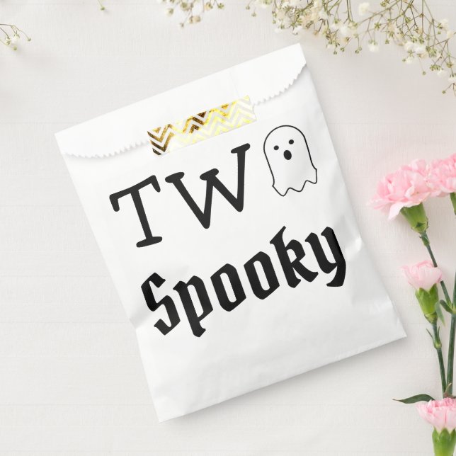Two Spooky 2nd Birthday Favor Bag (Sealed)