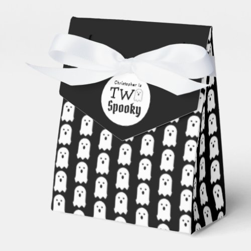 Two Spooky 2nd Birthday Favor Boxes