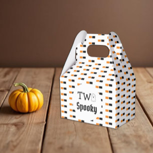 Two Spooky 2nd Birthday Favor Boxes