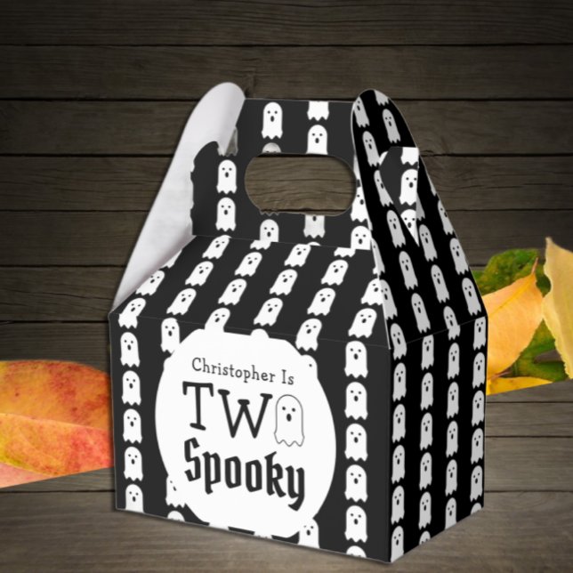 Two Spooky 2nd Birthday Favor Boxes (Creator Uploaded)
