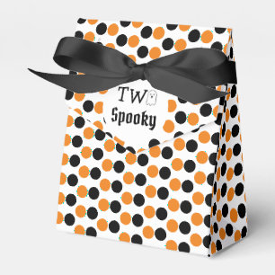 Two Spooky 2nd Birthday Favor Boxes