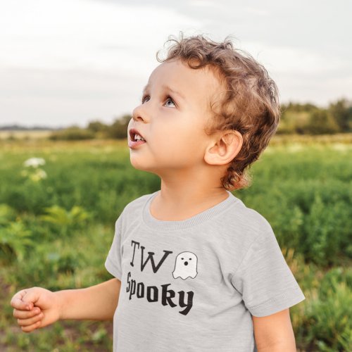 Two Spooky 2nd Birthday Toddler T_shirt