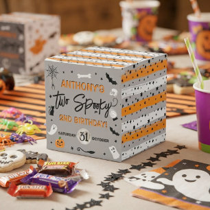 Two Spooky! Halloween 2nd Birthday Party Favor Boxes