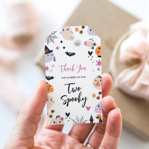 Two Spooky Halloween Gift Tags