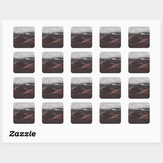 Two Square Sticker (Sheet)