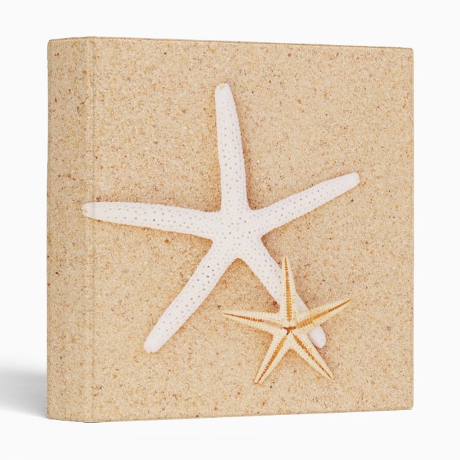 Two Starfish 1" Photo Album 3 Ring Binder (Front/Spine)