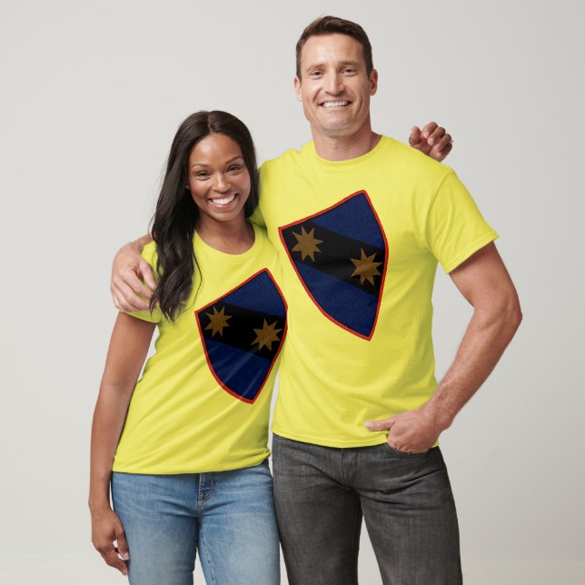 Two Stars Crest T-Shirt (Unisex)
