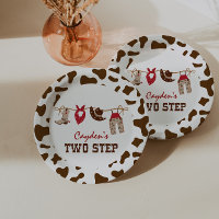 Two Step Rodeo Western Cowboy 2nd Birthday