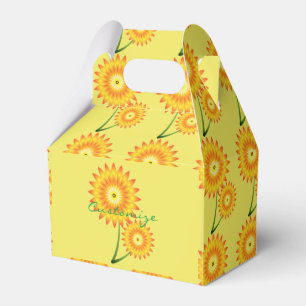 Two Sunflower Plants Thunder_Cove Favor Boxes