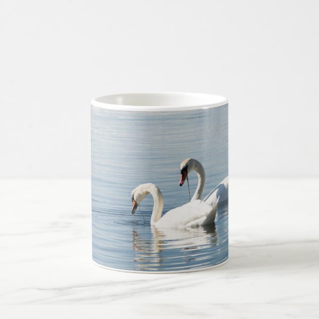 Two swans coffee mug (Center)