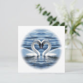 Two swans in love (Standing Front)