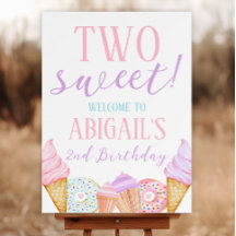 TWO Sweet 2nd Birthday