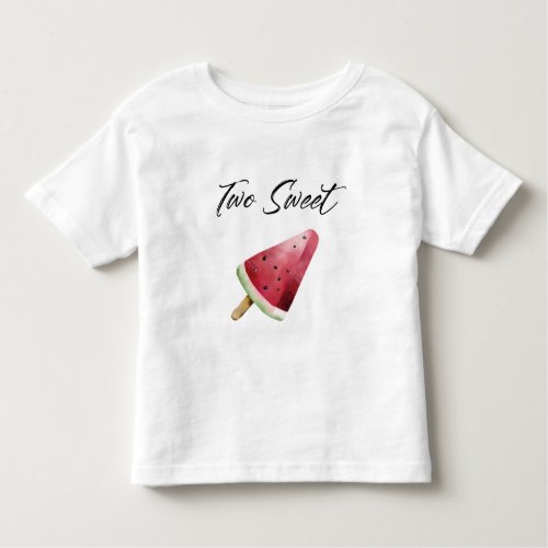 Two Sweet 2nd Birthday   Toddler T_shirt