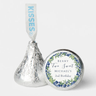 Two Sweet Berry Blueberry 2nd Birthday Boy Hershey®'s Kisses®