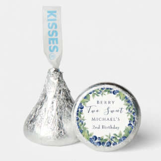 Two Sweet Berry Blueberry 2nd Birthday Boy Hershey®'s Kisses®