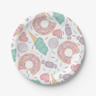 Two Sweet Birthday Party Paper Plates
