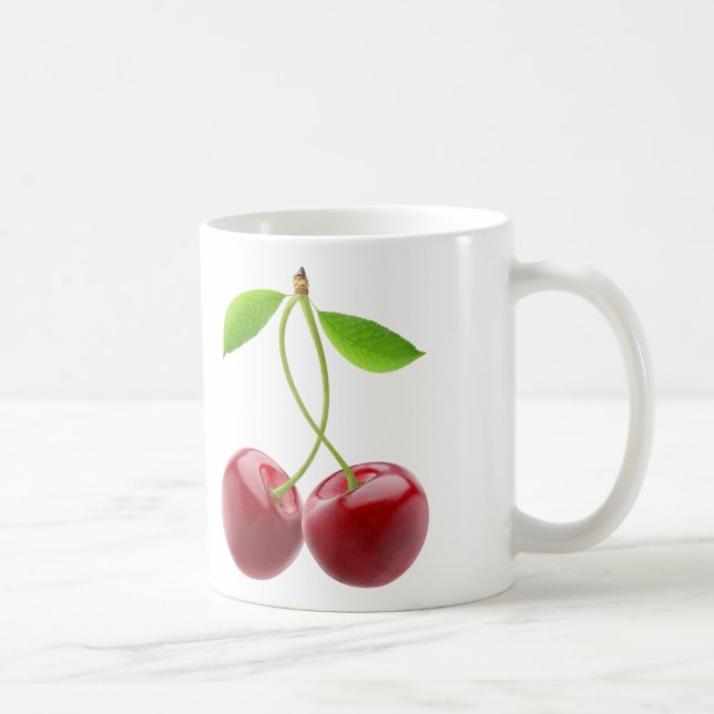 Two sweet cherries coffee mug (Right)