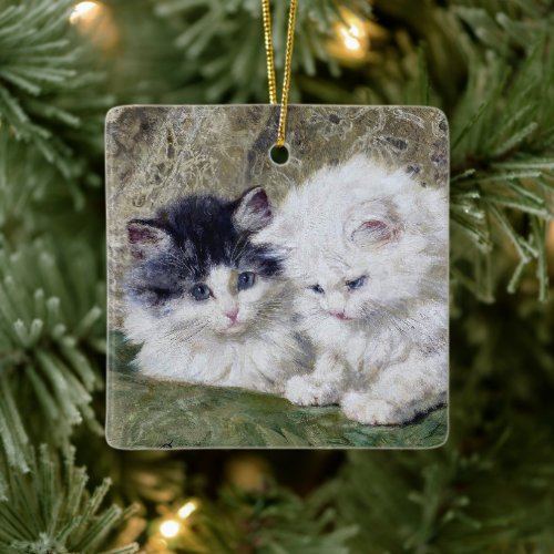Two Sweet Kittens â H Ronner_Knip â Ornament 