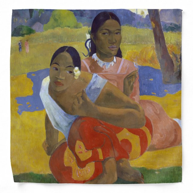 Two Tahitian Women, Gauguin Bandana (Front)
