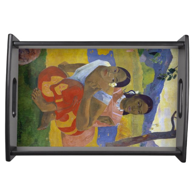 Two Tahitian Women, Gauguin Serving Tray (Front)