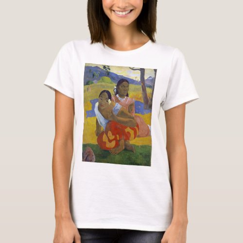 Two Tahitian Women Gauguin T_Shirt