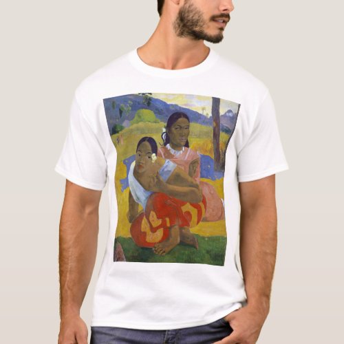 Two Tahitian Women Gauguin T_Shirt