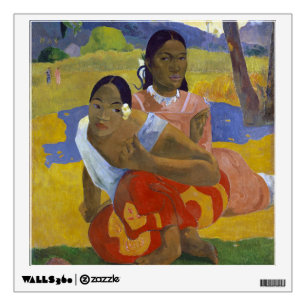Two Tahitian Women, Gauguin Wall Decal