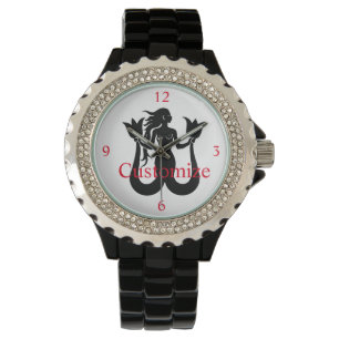 Two-Tail Mermaid Silhouette Thunder_Cove Watch