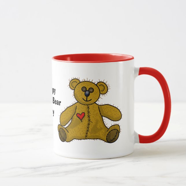 Two Teddy Bears Coffee Mug (Right)