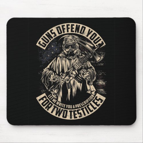Two Testicles Mouse Pad