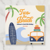 Two The Beach Surf Board 2nd Birthday Party