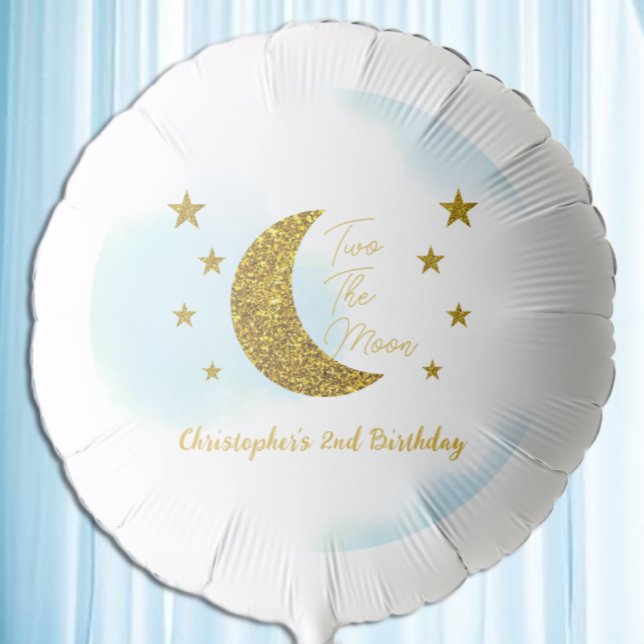 Two The Moon 2nd Birthday Balloon (Creator Uploaded)