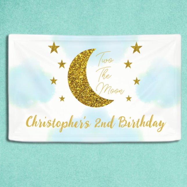 Two The Moon 2nd Birthday Banner (Creator Uploaded)