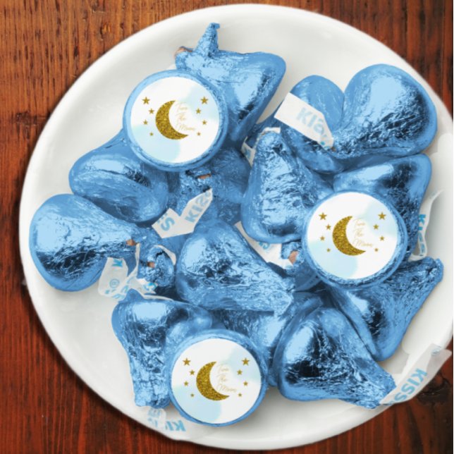 Two The Moon 2nd Birthday Hershey®'s Kisses® (Creator Uploaded)