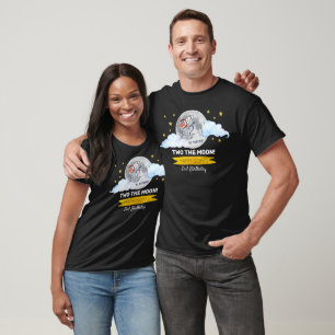 Two The Moon 2nd Birthday Parents T-Shirt