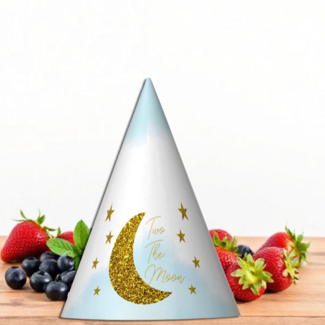 Two The Moon 2nd Birthday Party Hat (Creator Uploaded)