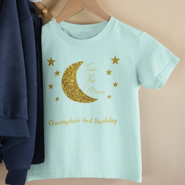 Two The Moon 2nd Birthday Toddler T-shirt (Creator Uploaded)