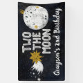 Two the Moon 2nd Birthday Welcome Sign | Zazzle