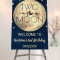 Two The Moon 2nd Birthday Welcome Sign
