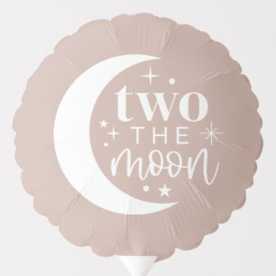 Two The Moon Blush Balloon