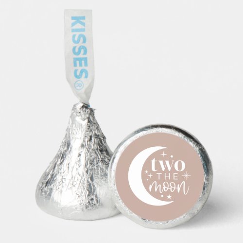 Two The Moon Blush Hersheys Kisses