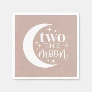 Two The Moon Blush Napkins