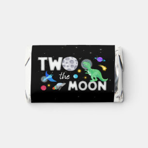 Two The Moon Dinosaur Astronaut 2nd Birthday Hershey's Miniatures