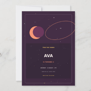 Two The Moon Invitation