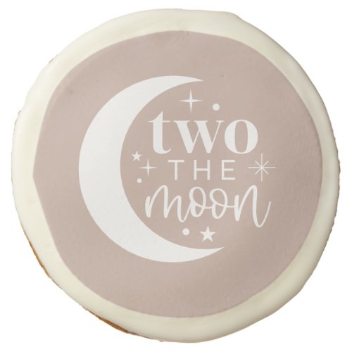 Two The Moon Navy Blush Cookie