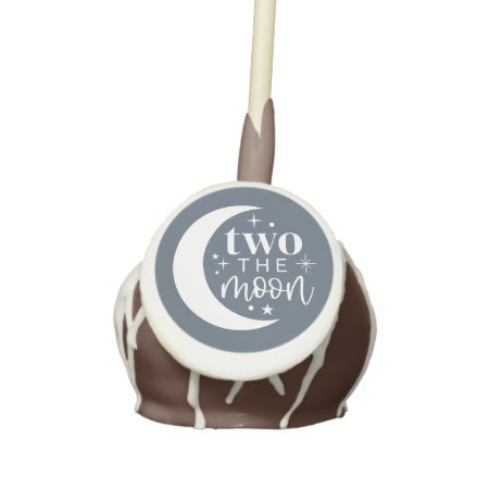 Two The Moon Navy Cake Pops