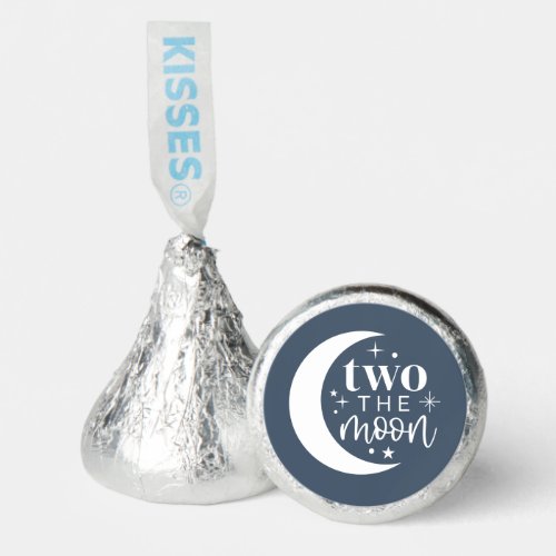 Two The Moon Navy Hersheys Kisses