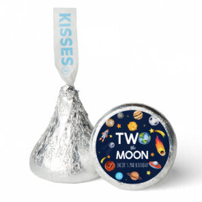 Two The Moon Outer Space Planet Birthday Party Hershey®'s Kisses®