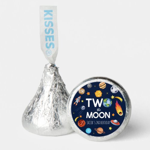 Two The Moon Outer Space Planet Birthday Party Hersheys Kisses