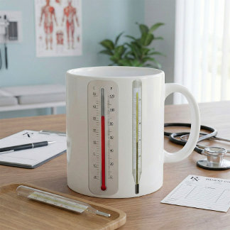 Two Thermometers Mug